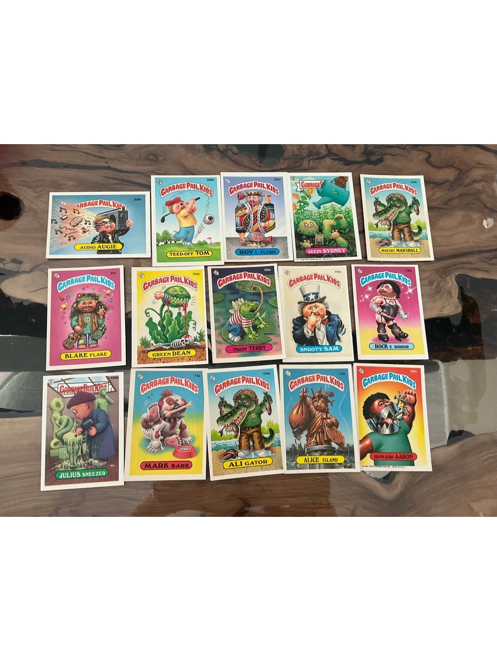 Garbage Pail Kids Vintage Trading Cards Lot of 15